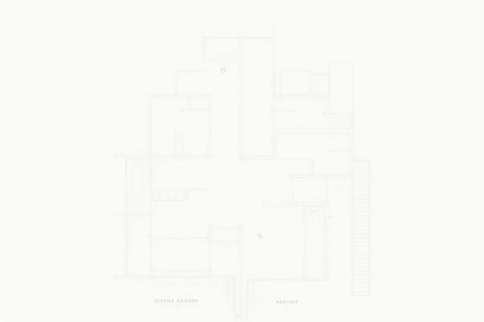 Interior layout diagram of a luxury apartment with detailed annotations